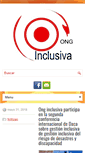 Mobile Screenshot of onginclusiva.com